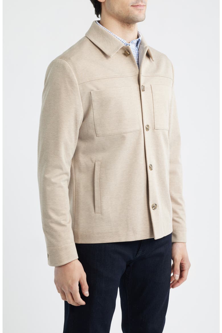 XC Flex Pinnacle Shirt Jacket, Alternate, color, TAN TWILL