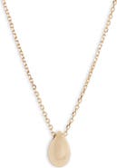 Bony Levy 14K Gold Pear Pendant Necklace