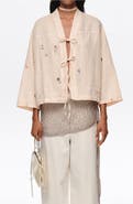 Bimba y Lola Beaded crochet belt