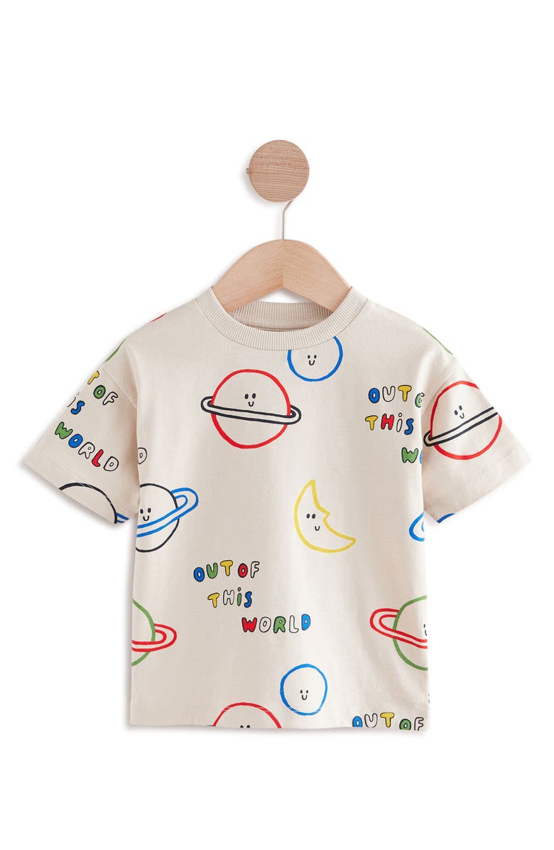 NEXT Kids' Assorted 3-Pack Space Graphic T-Shirts, Alternate, color, 