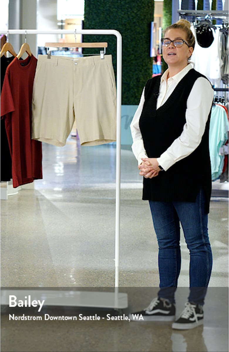 Men's Shackleford Performance Hybrid Shorts, sales video thumbnail