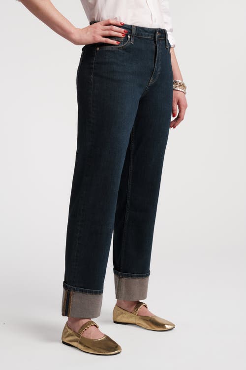 Frances Valentine Smarty Cuffed Jean In Blue