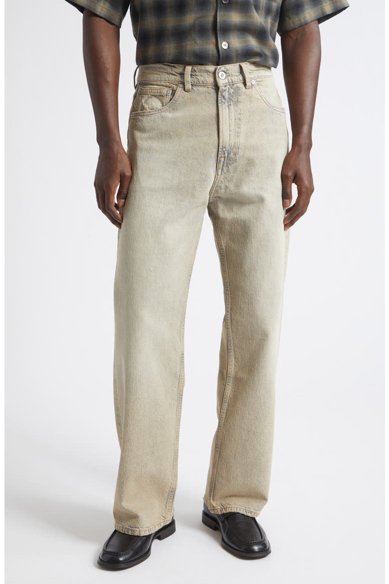 Third Cut Wide Straight Leg Jeans, Main, color, WOLFPACK WASH