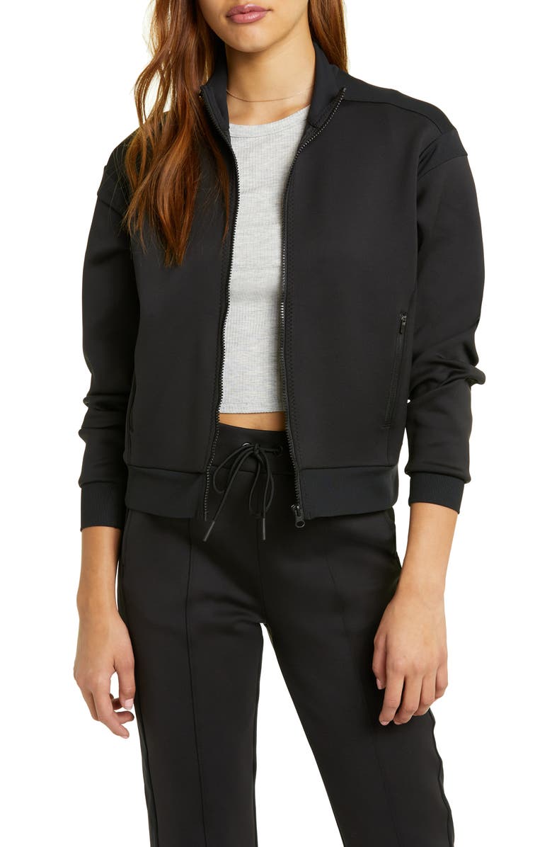 Zella Side Step Track Jacket, Main, color,