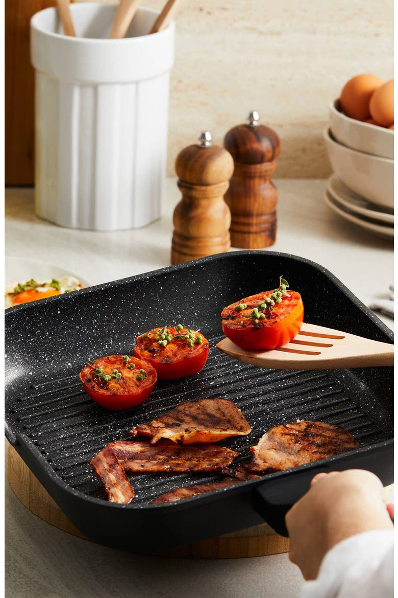 GRANITE Grill Pan 11", Alternate, color, BLACK