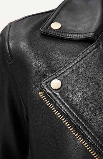 Dalby Leather Biker Jacket