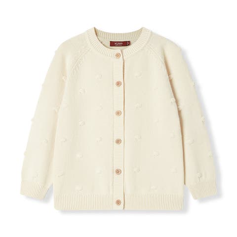 Knit Popcorn Cardigan (Toddler)