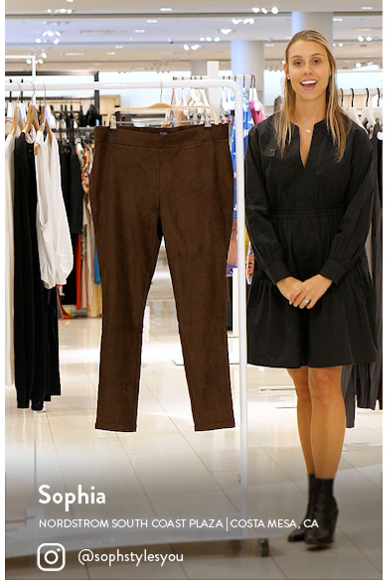 Faux Suede Leggings video