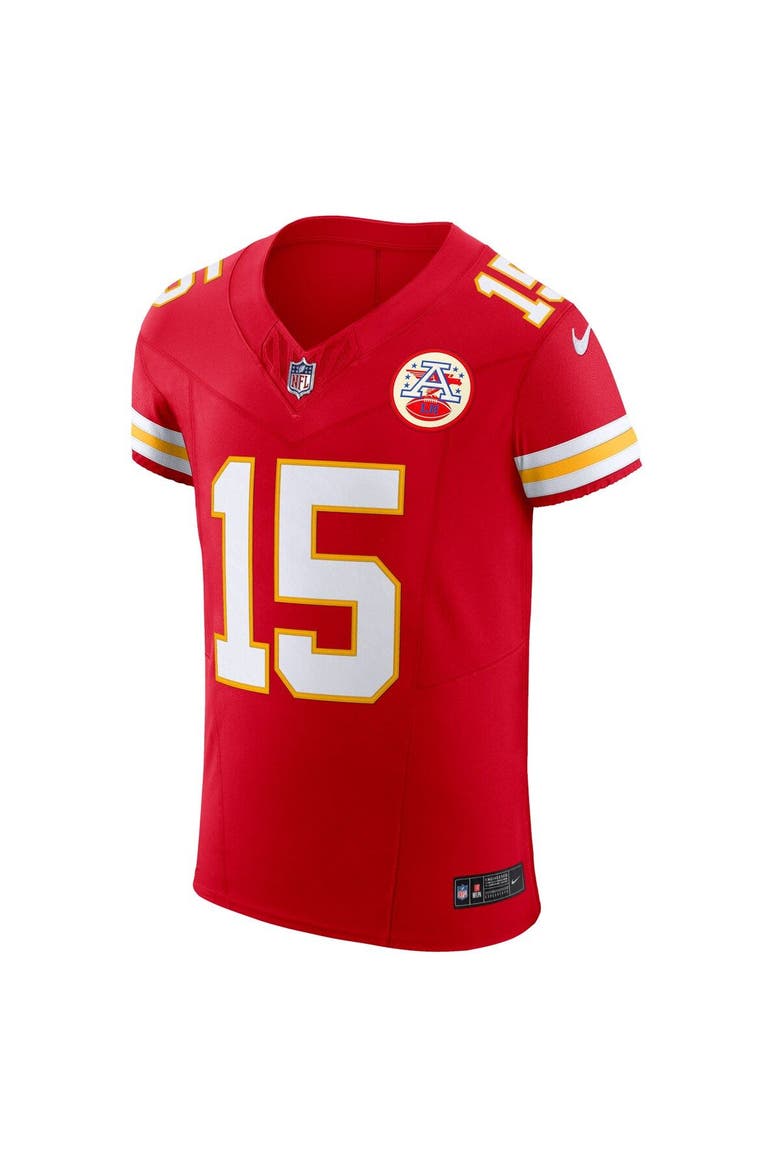 Men's Nike Patrick Mahomes Red Kansas City Chiefs  Vapor F.U.S.E. Elite Jersey, Alternate, color, Red