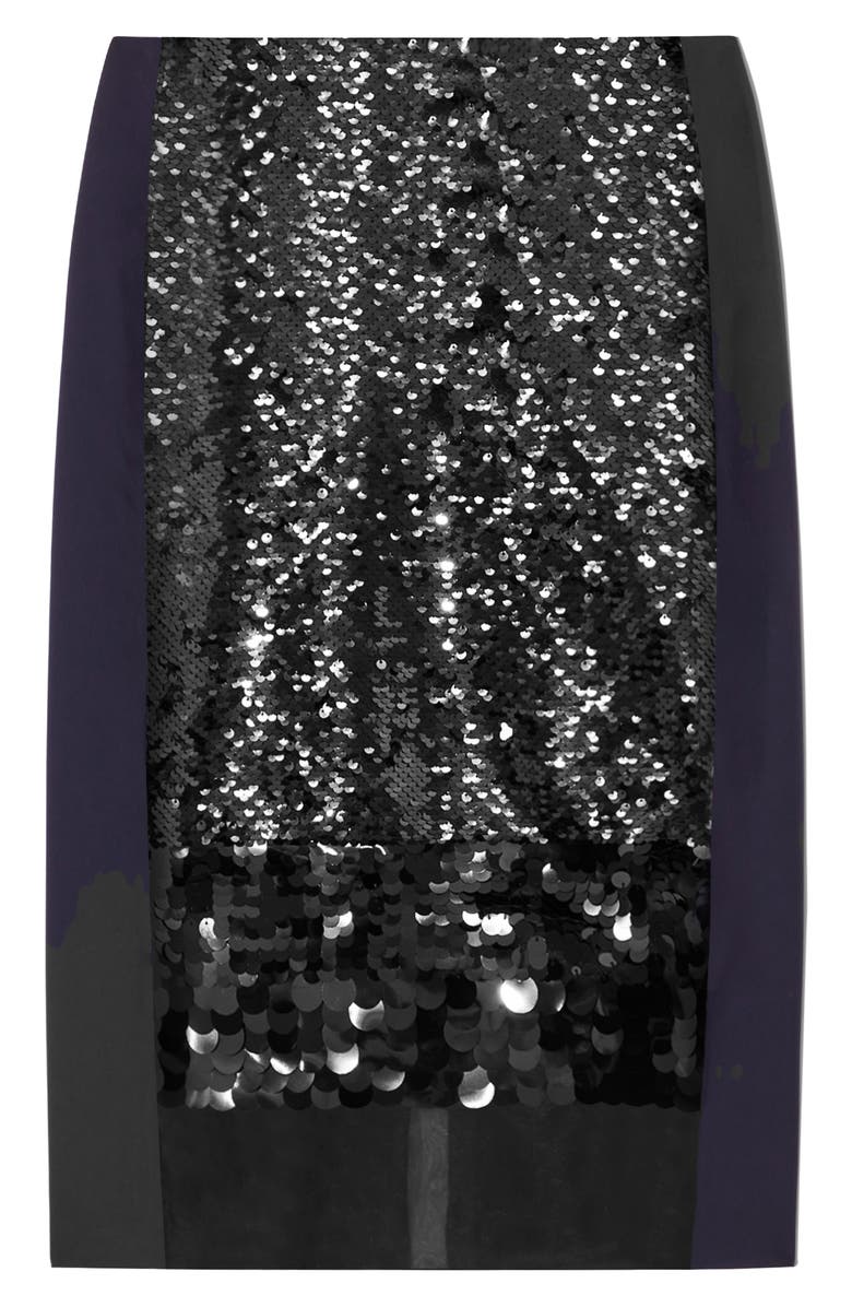 COS Sequin Front Midi Skirt, Main, color,