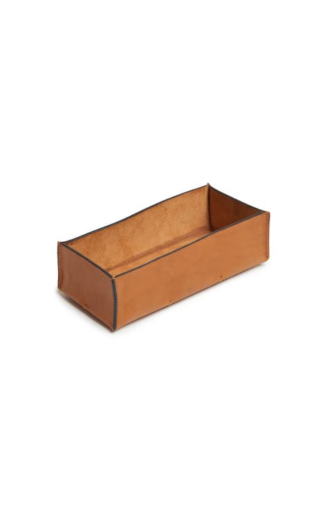 Litton Leather Desk Tray