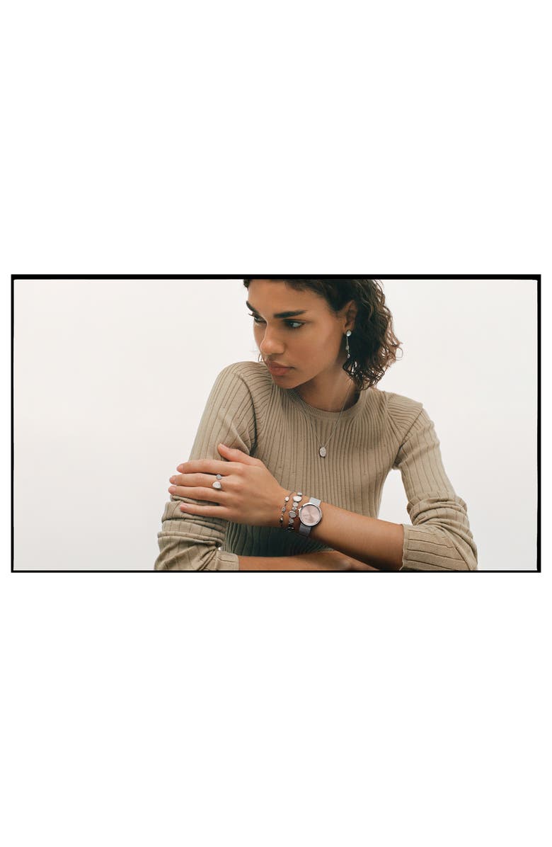 Calvin Klein Mesh Strap Watch, 34mm, Alternate, color, 