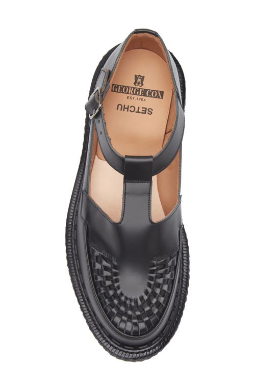 SETCHU SETCHU X GEORGE COX T-STRAP SHOE 