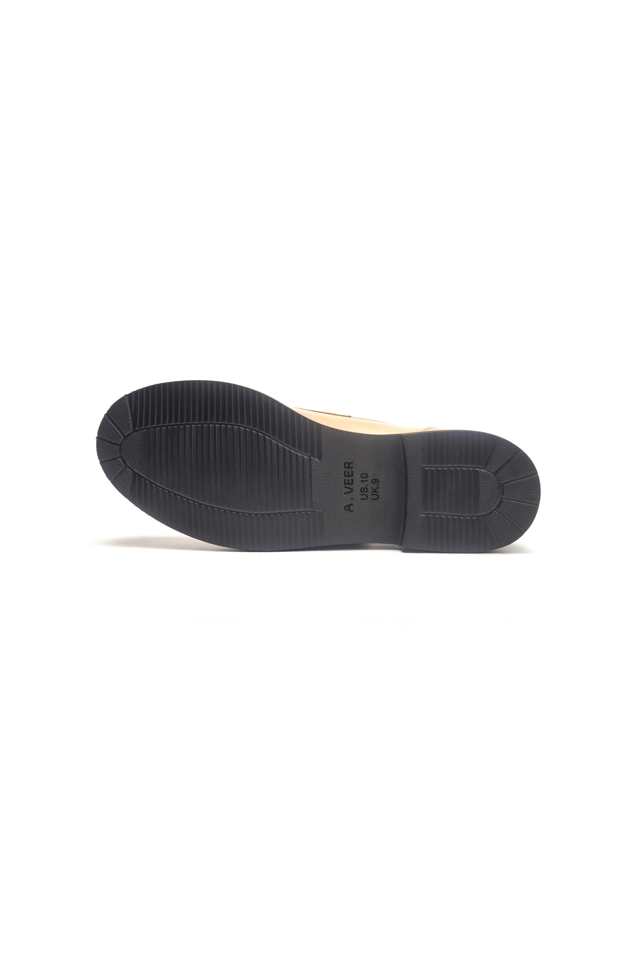 A. Veer Rhodes Penny Loafer, Alternate, color, Sand Leather