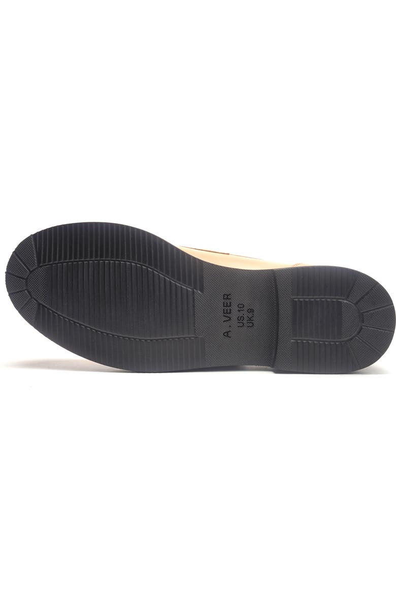 A. Veer Rhodes Penny Loafer, Alternate, color, Sand Leather