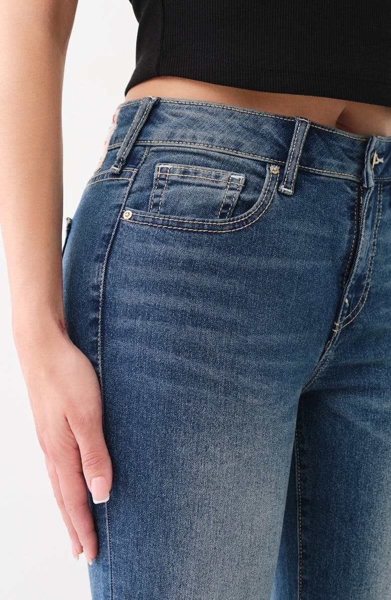 True Religion Brand Jeans Jennie Mid Rise Skinny Jeans, Alternate, color,