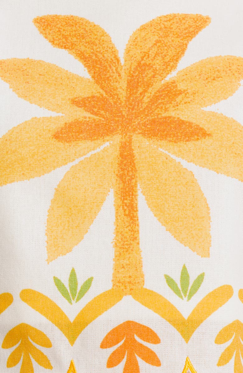 FLYING TOMATO Printed Crop Top, Alternate, color, Ivory