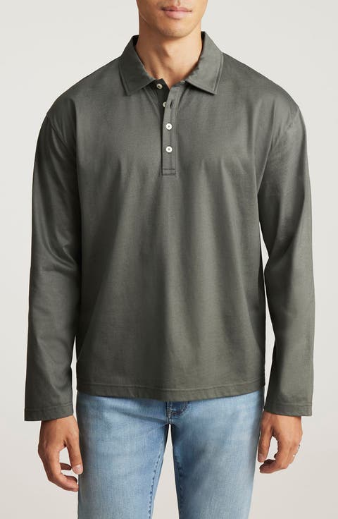 Long Sleeve Jersey Polo