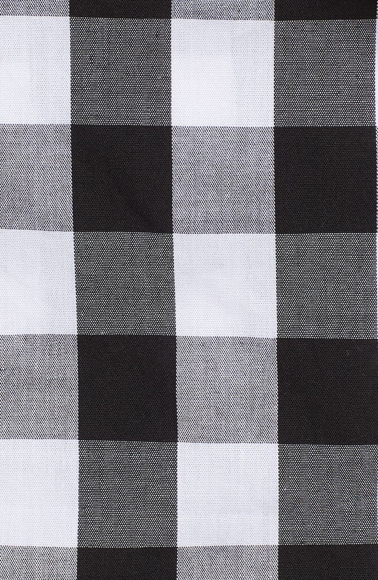 BP. Mixed Check Ruffle Trim Skirt, Alternate, color, 