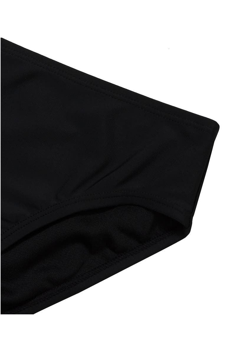 Lands' End Girls Swim Bikini Bottoms, Alternate, color, Black