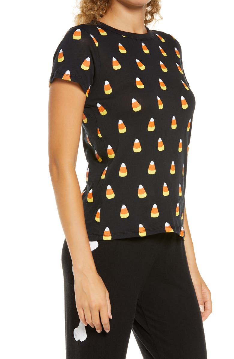 Chaser Candy Corn Print T-Shirt, Alternate, color, 