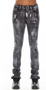Cult of Individuality Punk Distressed Super Skinny Jeans