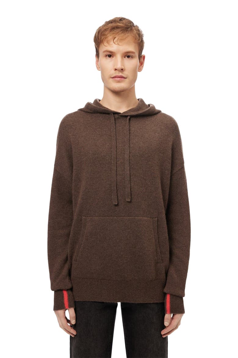 Men's Cashmere Pullover, Alternate, color, cocoa