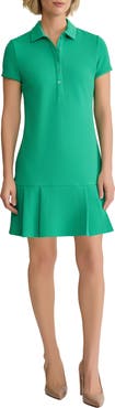 Jones New York Karolina Pleated Polo Dress