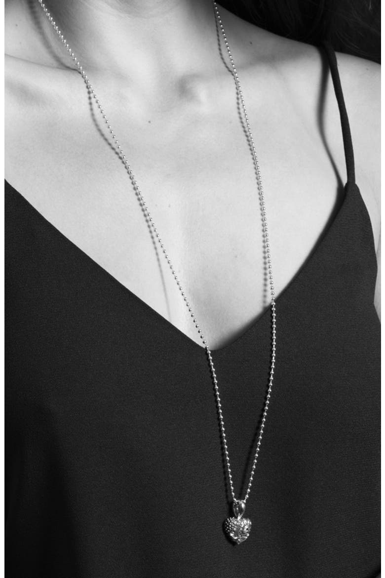 'Hearts of Lagos - New Orleans' Long Pendant Necklace, Alternate, color, HEART OF NEW ORLEANS