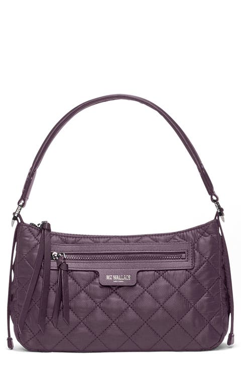 Small Park Quilted Nylon Shoulder Bag