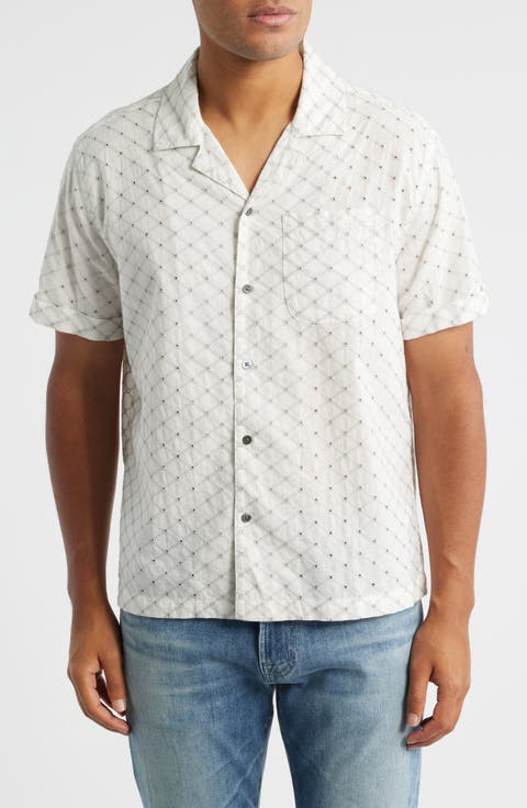Tyler Eyelet Camp Shirt