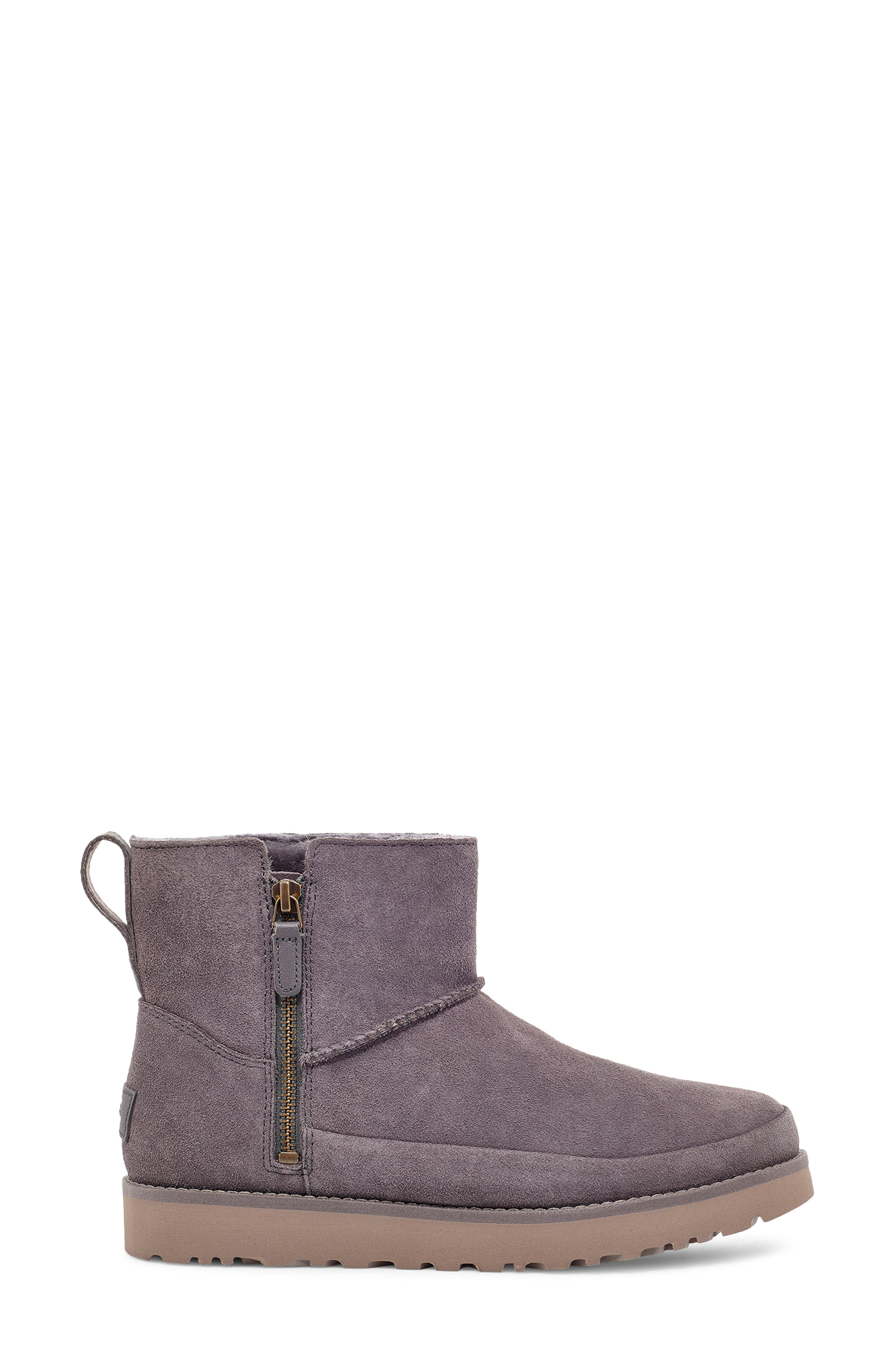 Classic Mini Zip Boot, Alternate, color, NIGHTFALL SUEDE