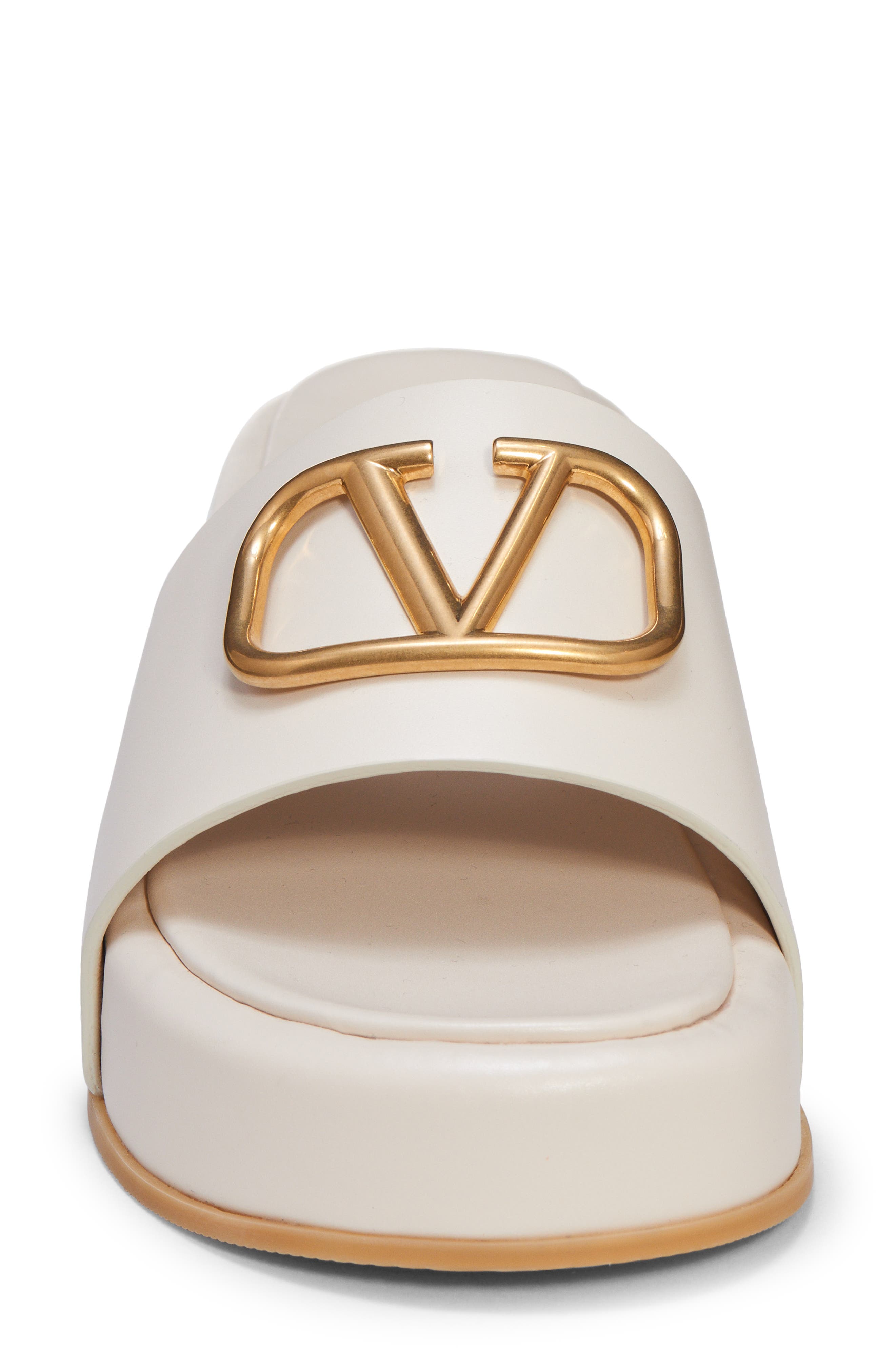 Valentino Garavani VLOGO Platform Slide Sandal, Alternate, color, 