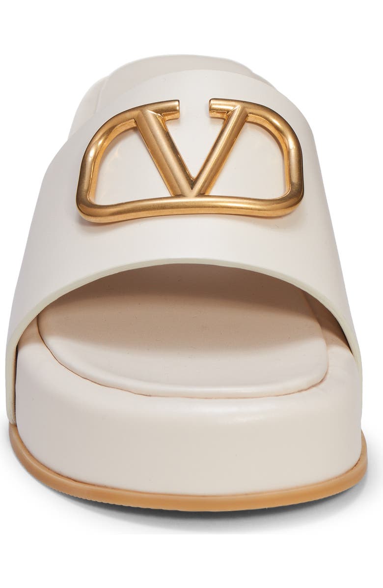 Valentino Garavani VLOGO Platform Slide Sandal, Alternate, color,