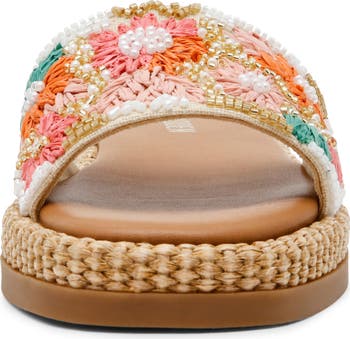 Boardwalk Beaded Slide Sandal