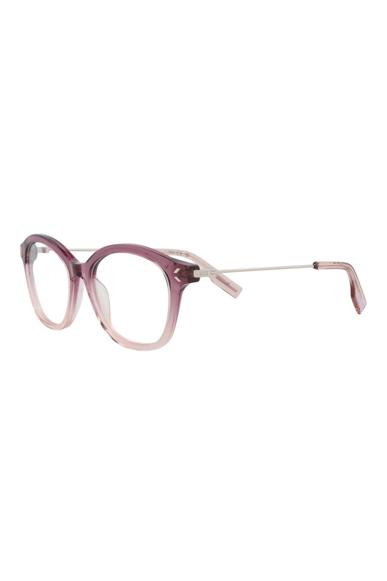 51mm Round Optical Glasses, Alternate, color, PINK SILVER