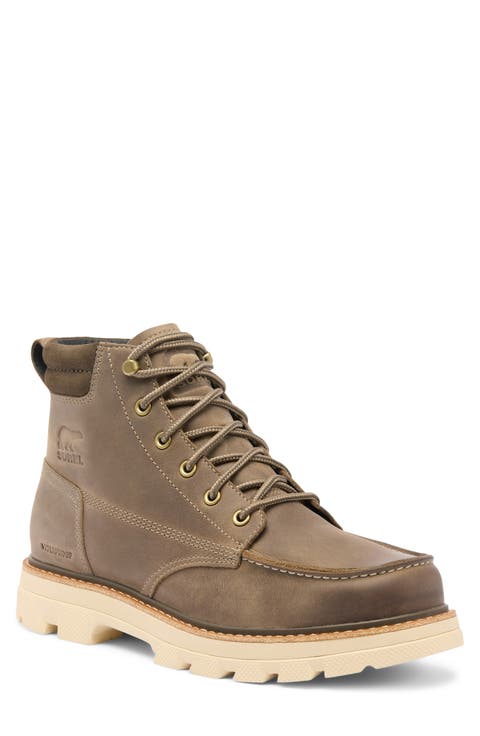 Lark-47 Waterproof Moc Toe Boot
