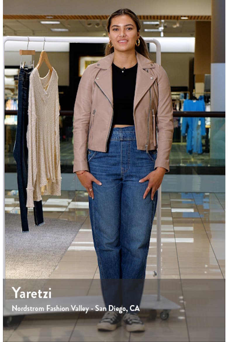 Dalby Leather Biker Jacket video