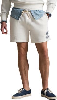 Polo Ralph Lauren Relaxed Fit 6-Inch Fleece Drawstring Shorts
