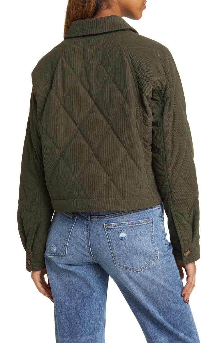 Thread & Supply Quilted Corduroy Jacket, Alternate, color,