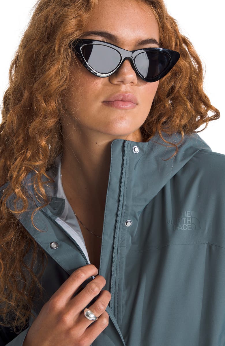 The North Face Voyage Rain DRYVENT<sup>™</sup> 3L Hooded Parka, Alternate, color, Granite Grey