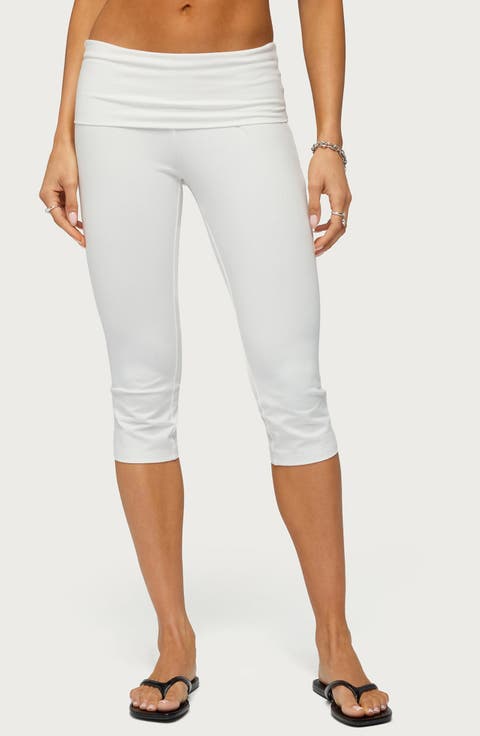 Rocio Foldover Capri Pants