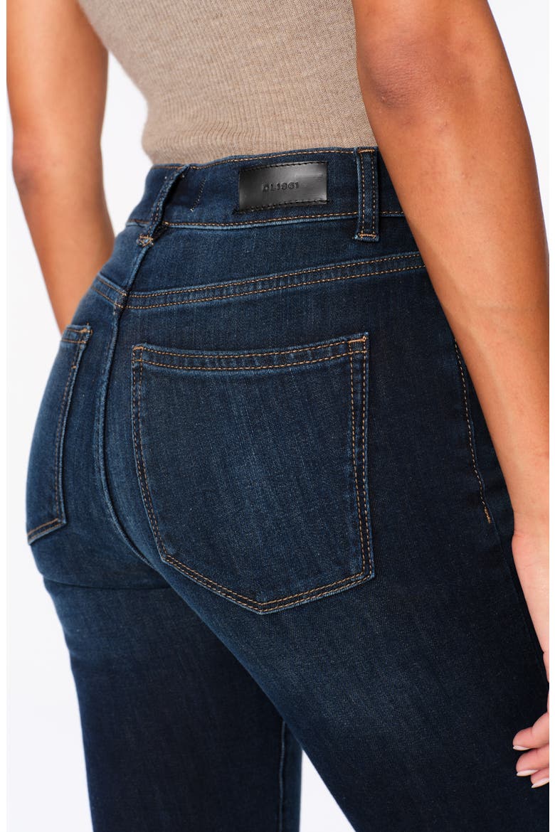Bridget Boot Instasculpt™ High Rise Crop Jeans, Alternate, color, THUNDERBIRD PERFORMANCE