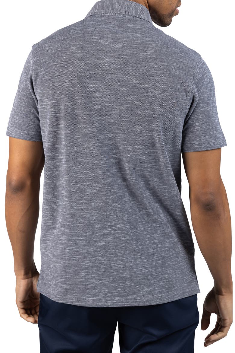 Slub Piqué Polo, Alternate, color, PEBBLE GREY