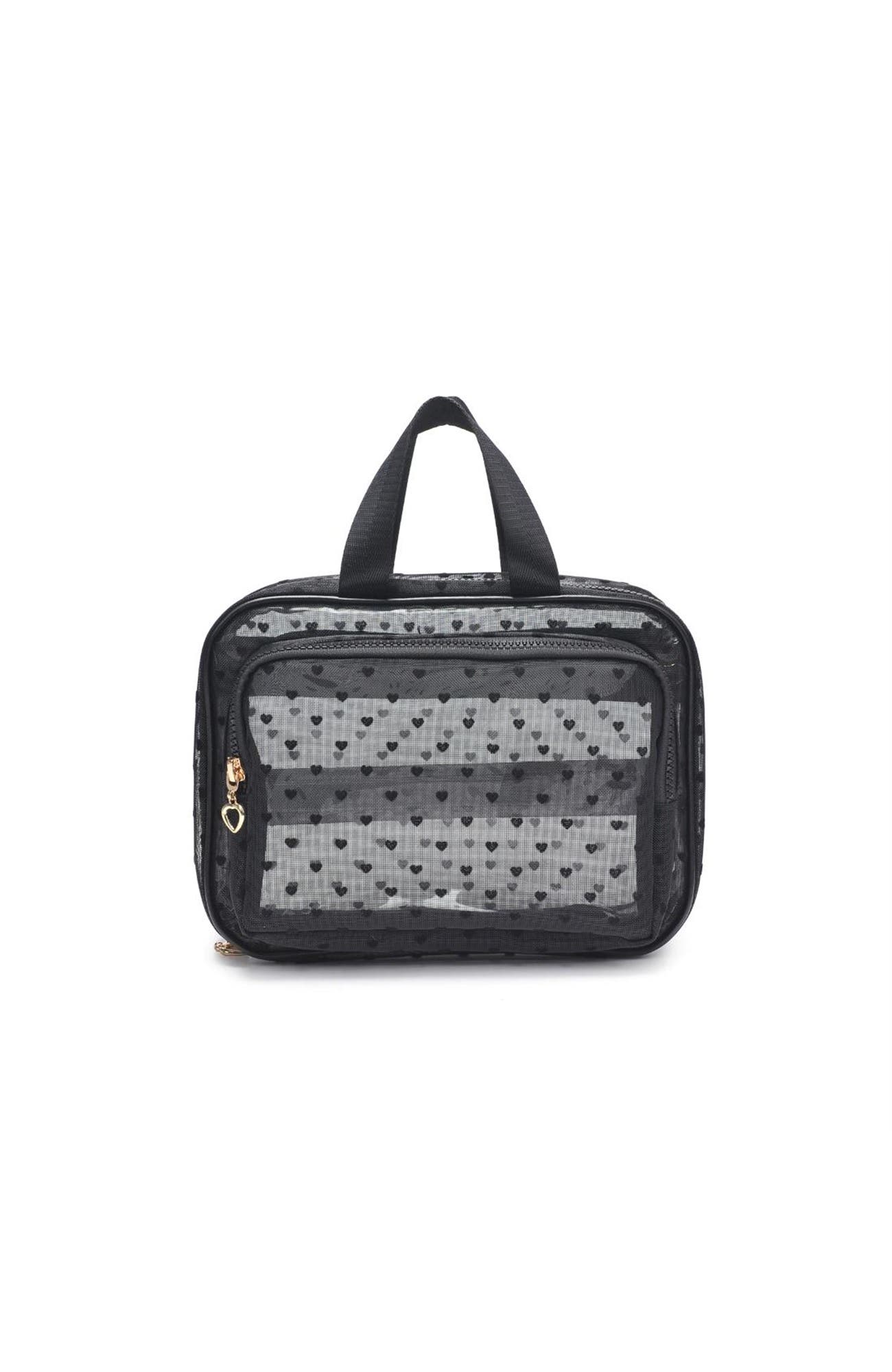 Kiss & Carry Travel Organizer, Main, color, Black
