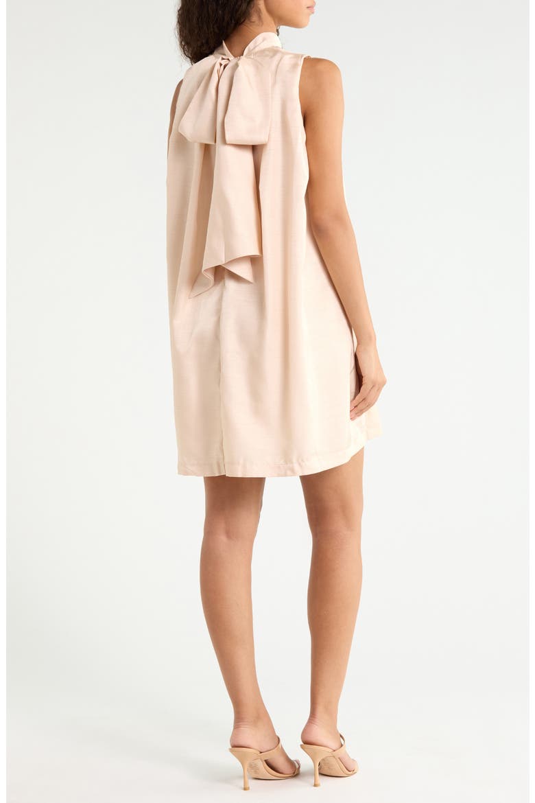Keyla Sleeveless Trapeze Minidress, Alternate, color, IVORY
