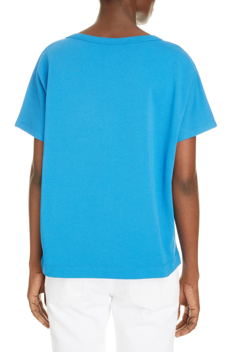 Harril Cotton T-Shirt, Alternate, color, BLUE
