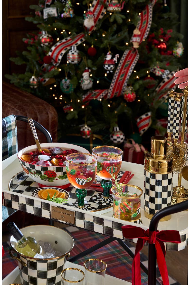 Deck the Halls Serving Bowl, Alternate, color, MULTI
