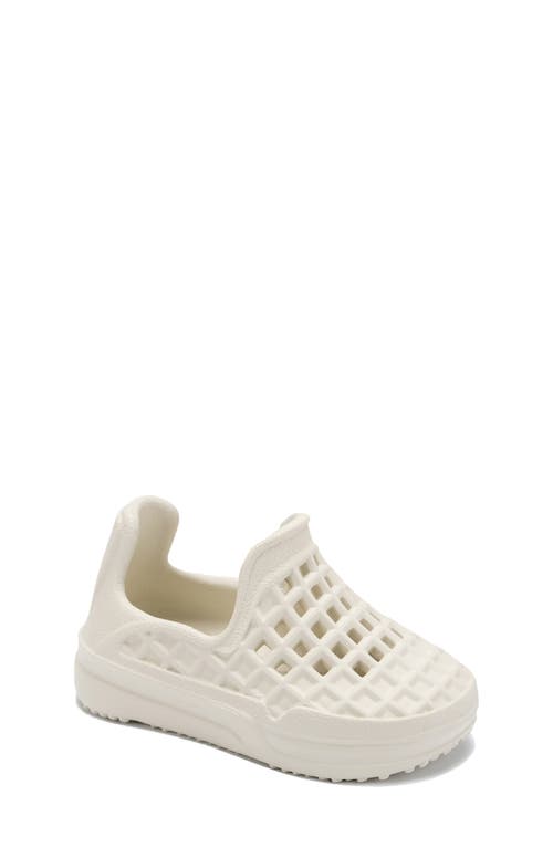 Lusso Cloud Kids' Scenario Slip-on In Bone White