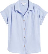 beachlunchlounge Devin Gauze Shirt